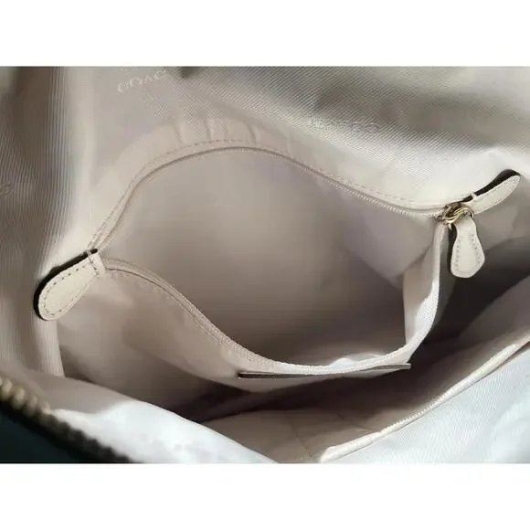 COACH Women's Pebbled Turn lock Hobo Purse !! - Picture 12 of 16